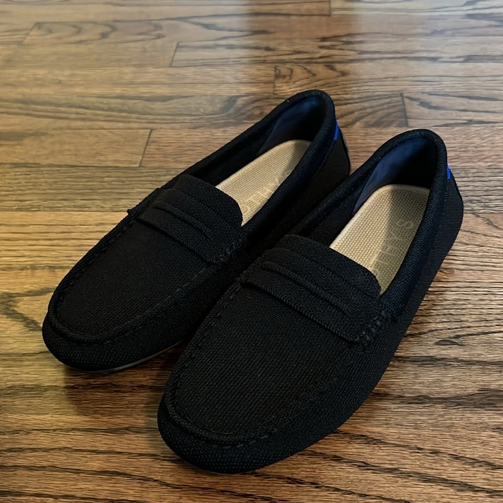 Rothy’s Drivers - black size 6.5 only worn a couple of times